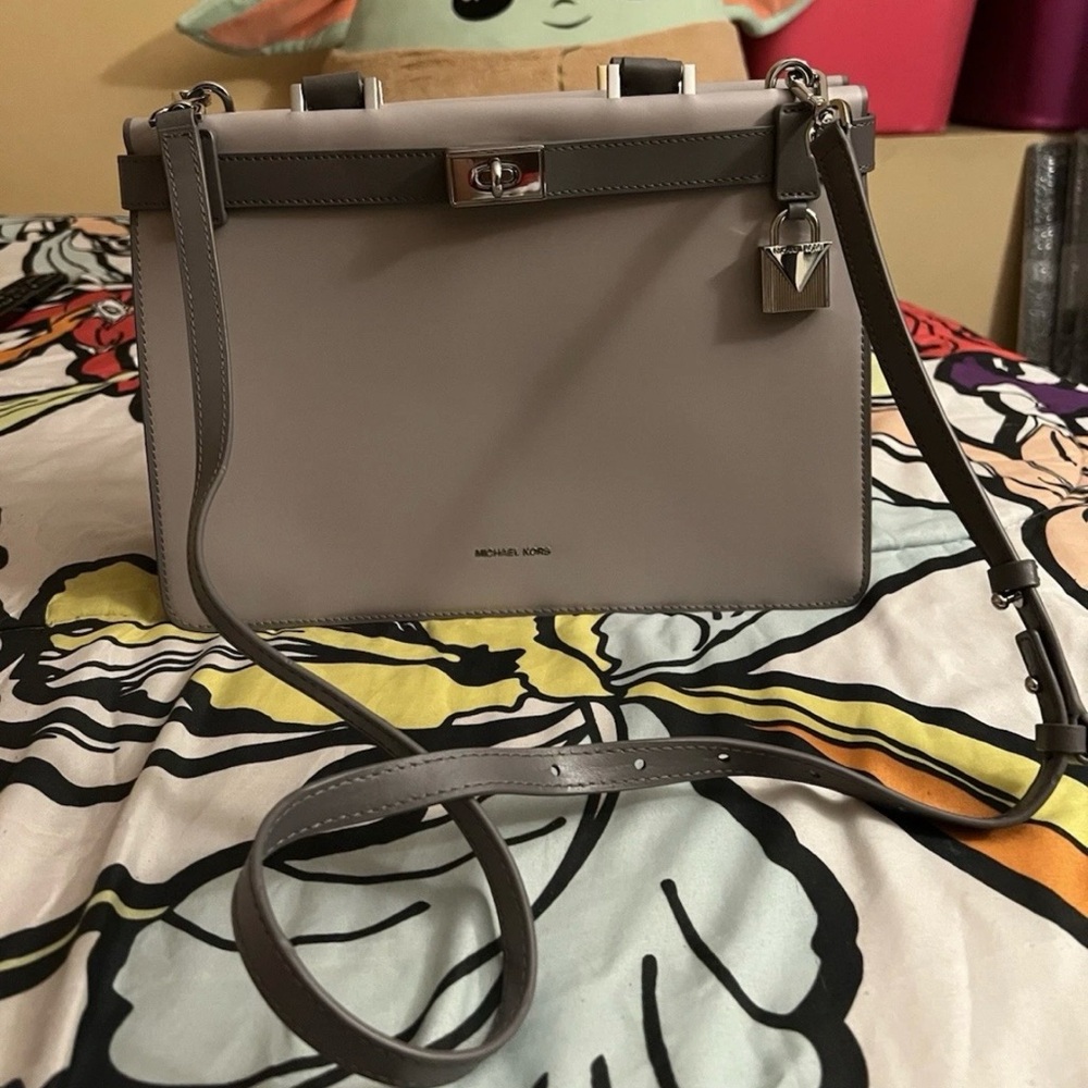 Michael Kors Tatiana Satchel Crossbody Bag